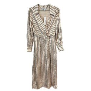 New Ever New Zephyr Wrap Midi Dress Size 4